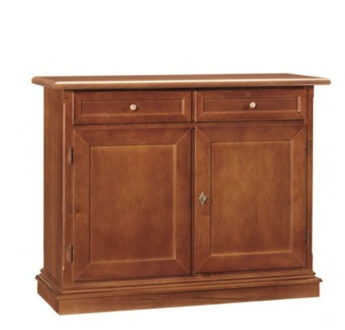 Credenza due porte Collezione Martini Noce Arte Povera