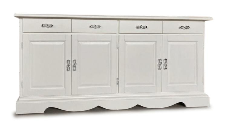 CREDENZA $ PORTE $ CASSETTI FINITURA BIANCO OPACO