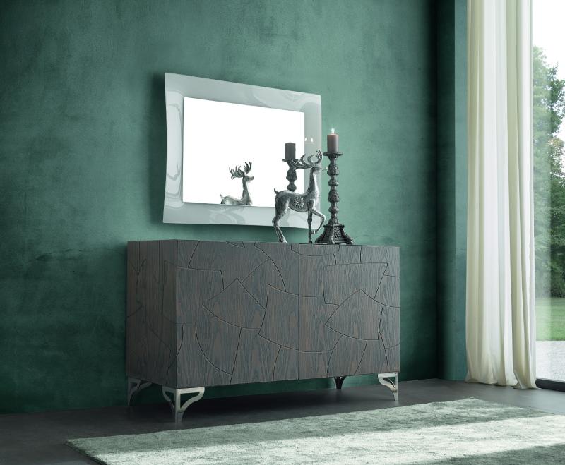 CREDENZA MADIA 2 PORTE INTAGLIATA